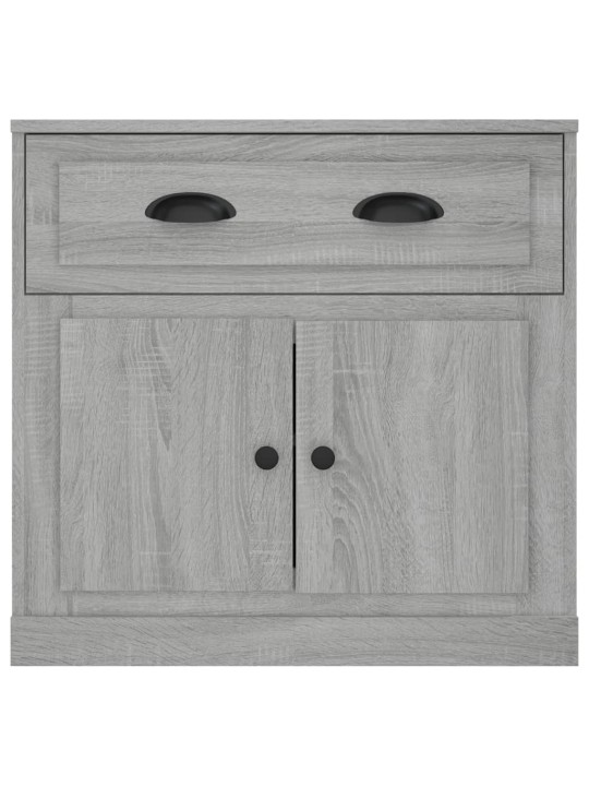 Puhvetkapp, hall sonoma tamm, 70 x 35,5 x 67,5 cm, tehispuit