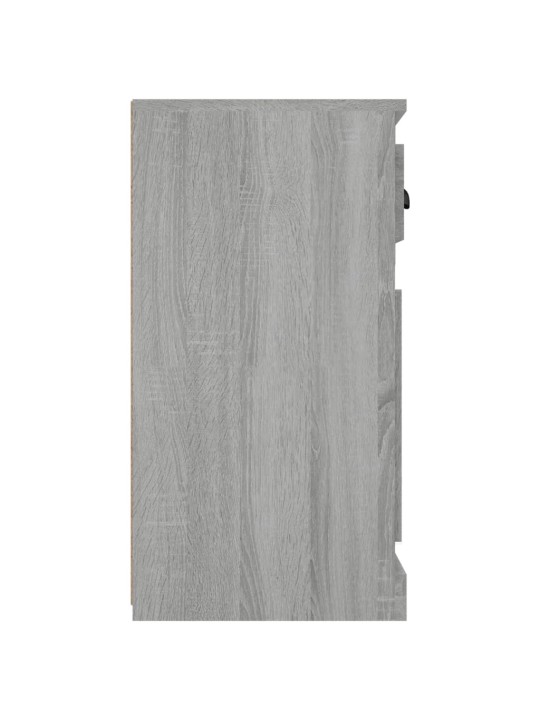 Puhvetkapp, hall sonoma tamm, 70 x 35,5 x 67,5 cm, tehispuit