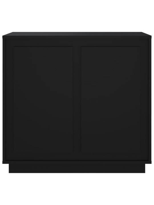 Puhvetkapp, must, 80 x 34 x 75 cm, tehispuit