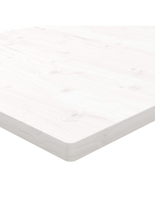 LAUAPLAAT, VALGE, 80 X 40 X 2,5 CM, MÄNNIPUIT, RISTKÜLIK