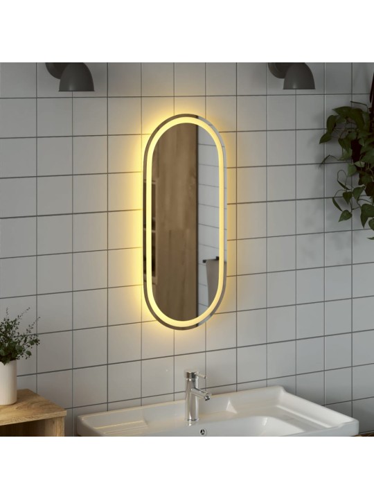 LED vannitoapeegel 80x35 cm ovaalne