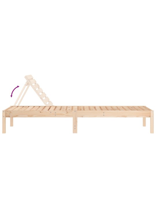 Lamamistoolid 2 tk 199,5x60x74 cm männipuit