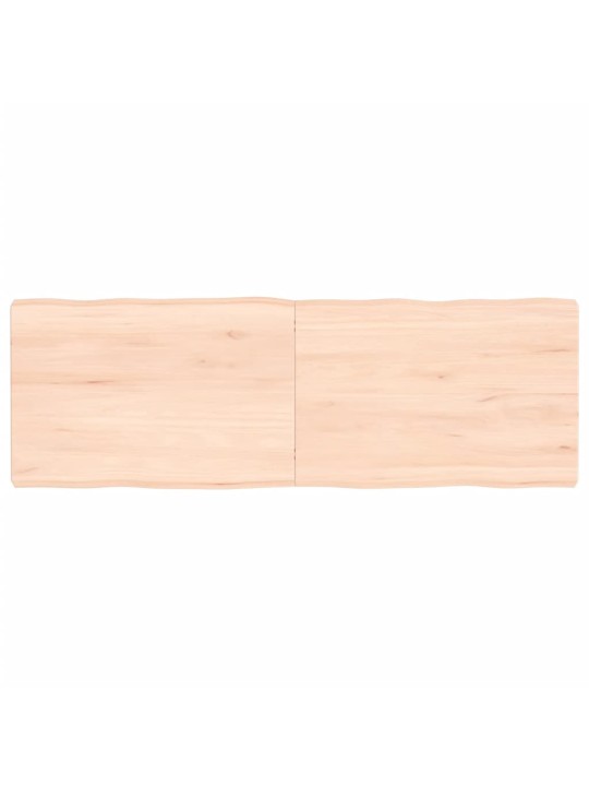 Lauaplaat, 120x40x(2-6) cm, täispuit, naturaalsed servad