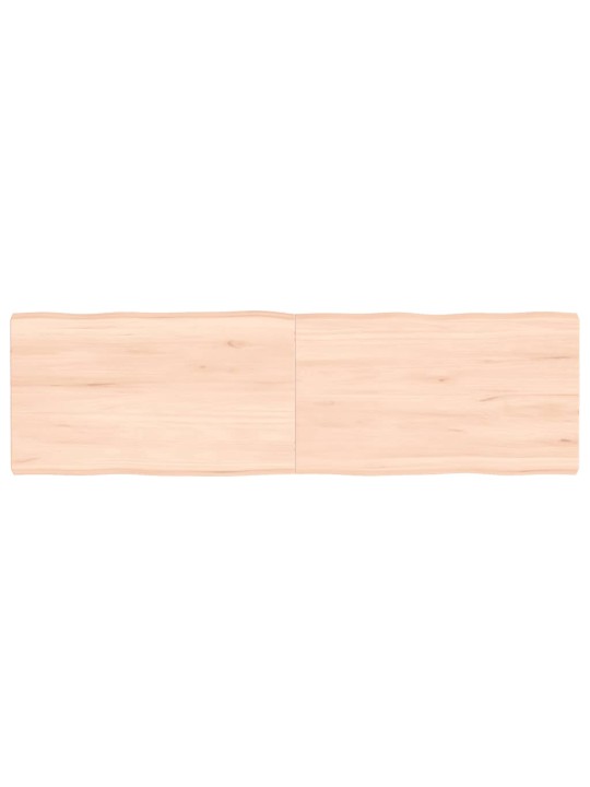 Lauaplaat, 140 x 40 x (2–4) cm, täispuit, naturaalsed servad