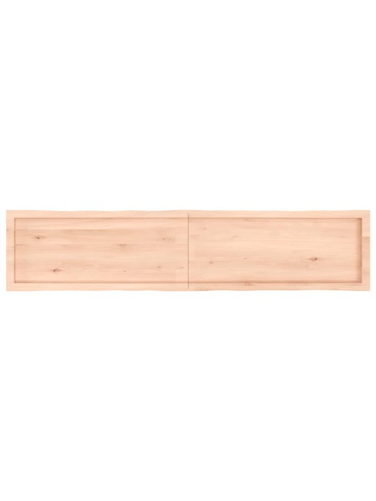 Lauaplaat, 180x40x(2-6) cm, täispuit, naturaalsed servad