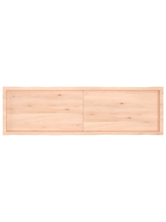 Lauaplaat, 180x50x(2-4) cm, täispuit, naturaalsed servad