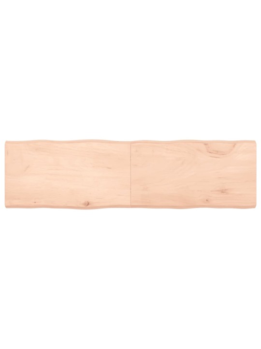 Lauaplaat, 180x50x(2-6) cm, täispuit, naturaalsed servad