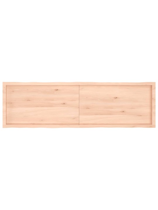 Lauaplaat, 180x50x(2-6) cm, täispuit, naturaalsed servad