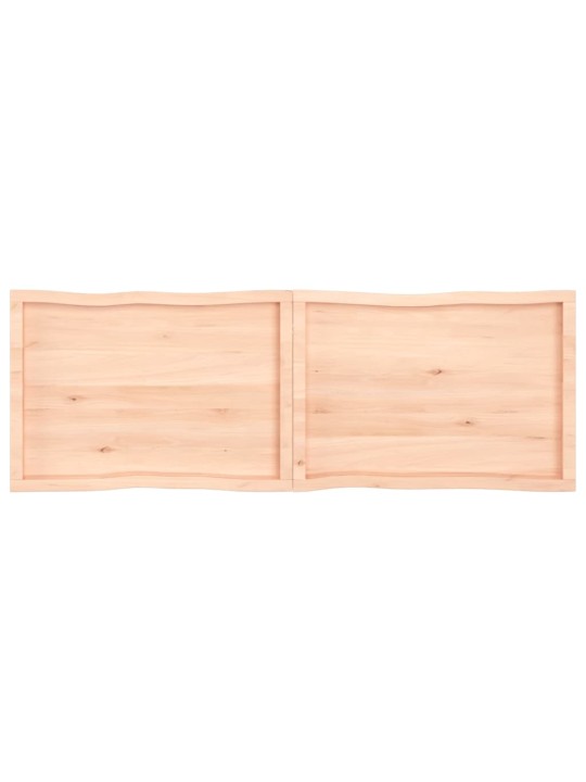 Lauaplaat, 180x60x(2-4) cm, täispuit, naturaalsed servad