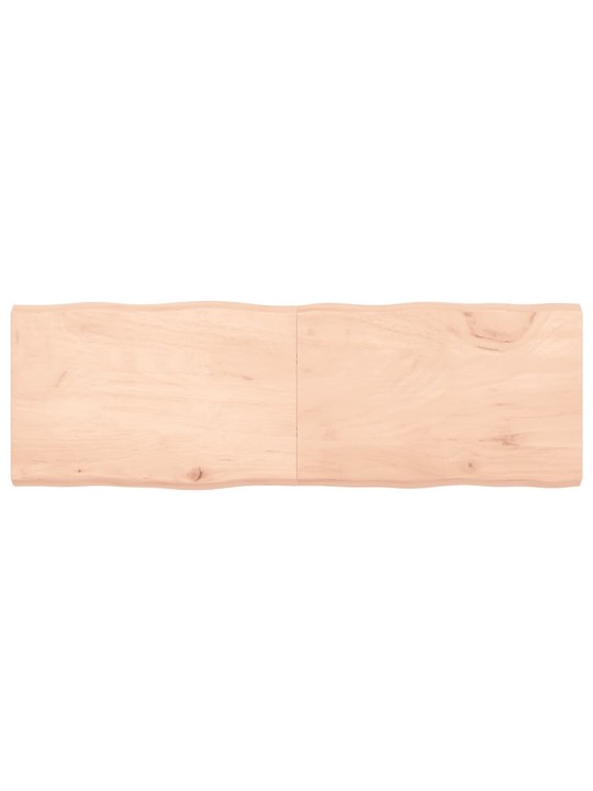 Lauaplaat, 180x60x(2-6) cm, täispuit, naturaalsed servad