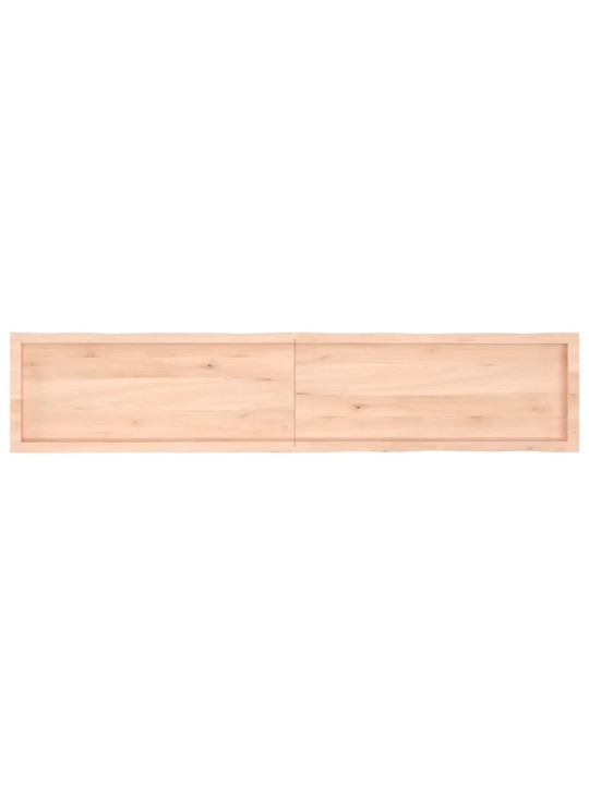 Lauaplaat, 200x40x(2-4) cm, täispuit, naturaalsed servad