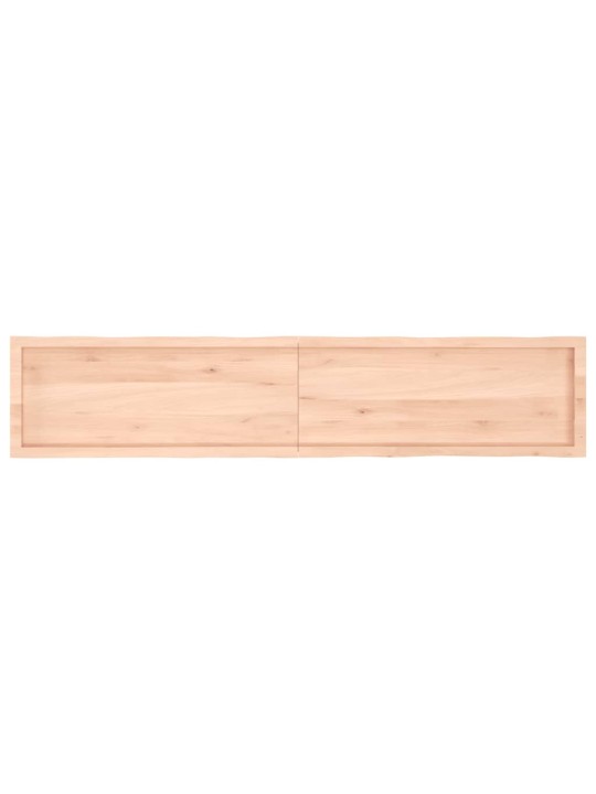 Lauaplaat, 200x40x(2-6) cm, täispuit, naturaalsed servad