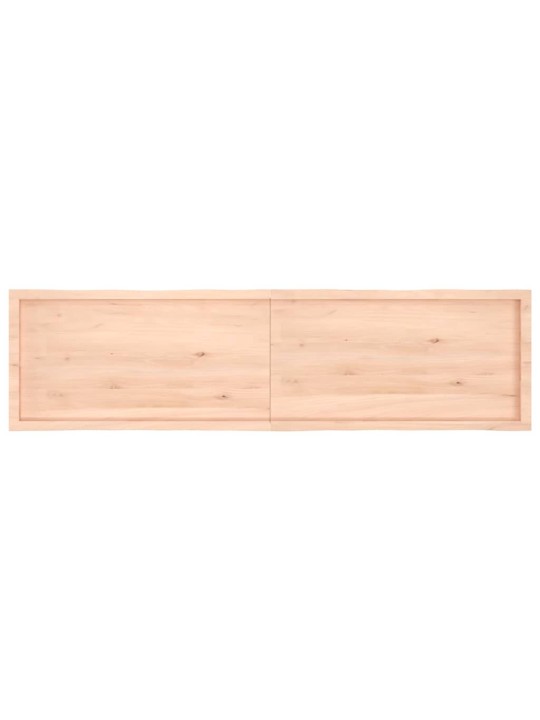 Lauaplaat, 200x50x(2-6) cm, täispuit, naturaalsed servad