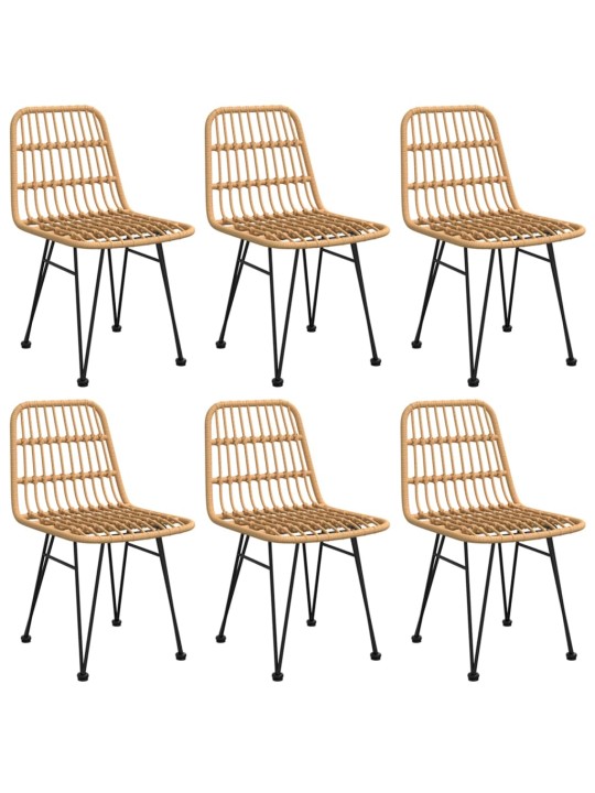 7-osaline aiamööbli komplekt, polürotang