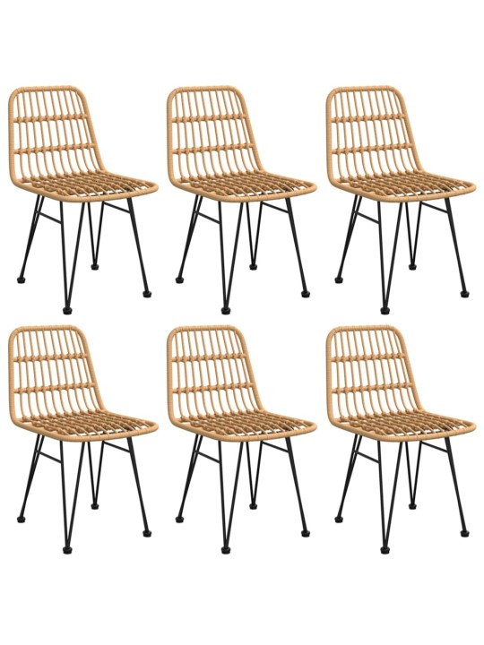 7-osaline aiamööbli komplekt, polürotang