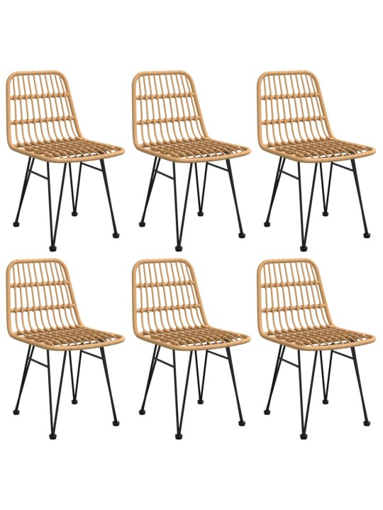 7-osaline aiamööbli komplekt, polürotang