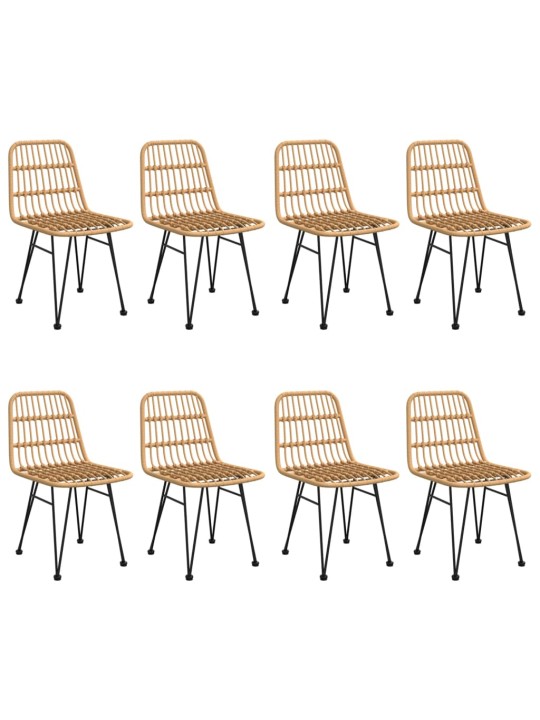 9-osaline aiamööblikomplekt, polürotang