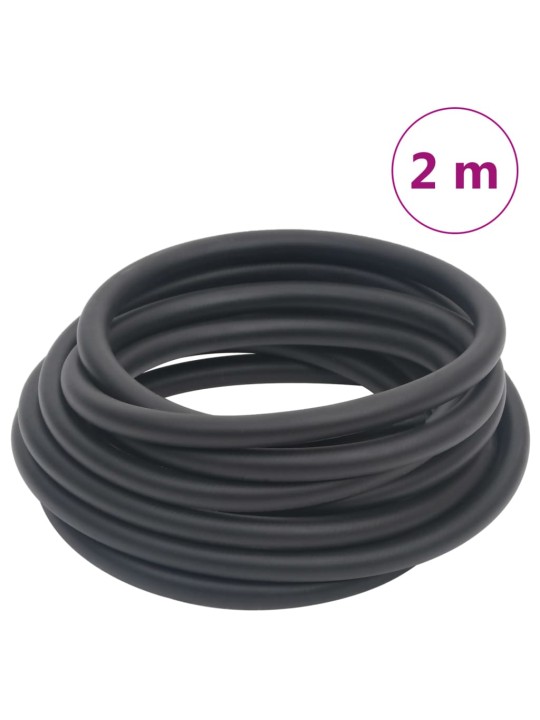 Hübriid õhuvoolik, must, 0,6" 2 m, kumm ja pvc