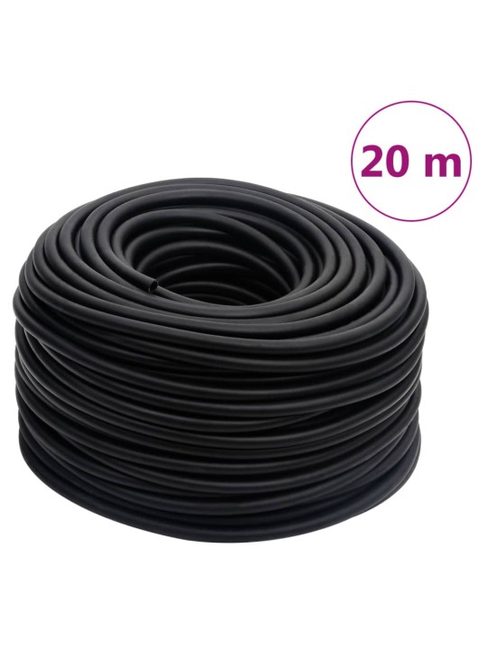 Hübriid õhuvoolik, must, 0,6" 20 m, kumm ja pvc