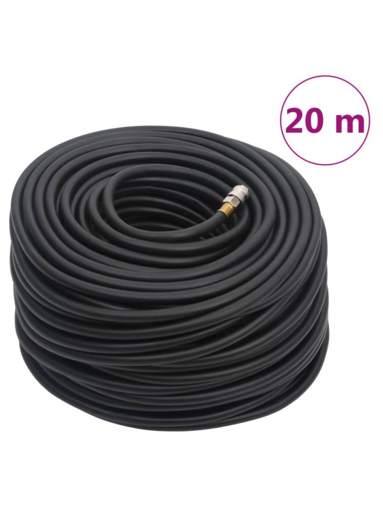 Hübriid õhuvoolik, must, 0,6" 20 m, kumm ja pvc