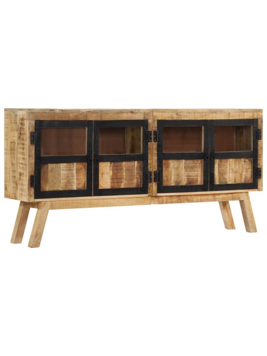 PUHVETKAPP, PRUUN JA MUST, 160 X 30 X 76 CM, MANGOPUIT