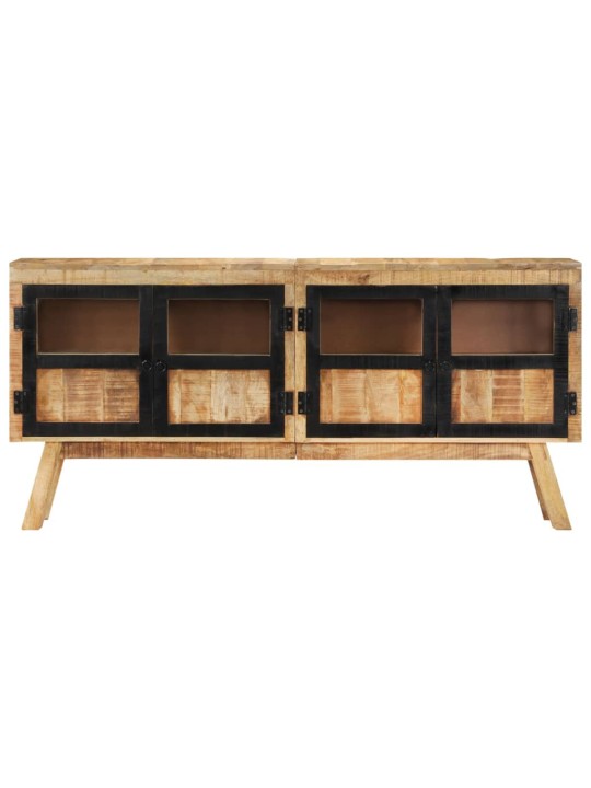PUHVETKAPP, PRUUN JA MUST, 160 X 30 X 76 CM, MANGOPUIT