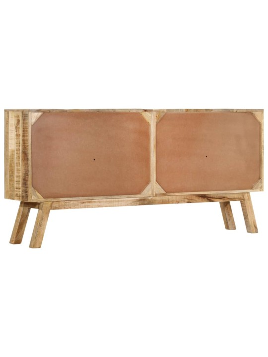 PUHVETKAPP, PRUUN JA MUST, 160 X 30 X 76 CM, MANGOPUIT