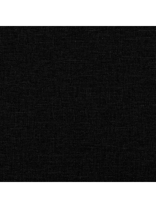 L-KUJULINE DIIVANVOODI, MUST, 279 X 140 X 70 CM, KANGAS