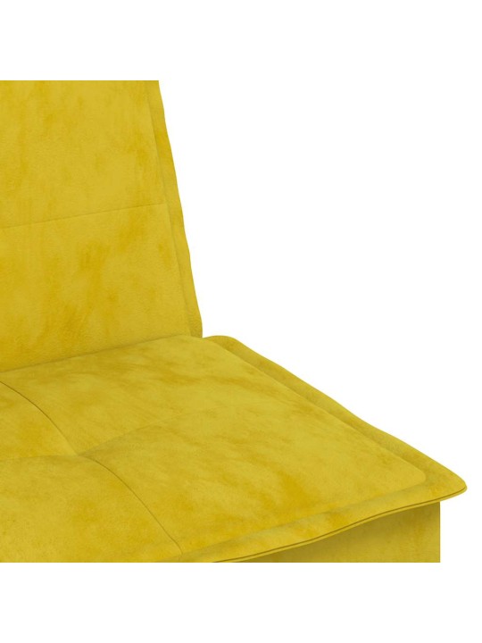L-KUJULINE DIIVANVOODI, KOLLANE, 255 X 140 X 70 CM, SAMET