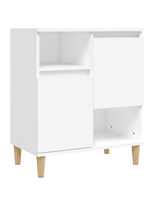 Puhvetkapid 2 tk, valge, 60 x 35 x 70 cm, tehispuit