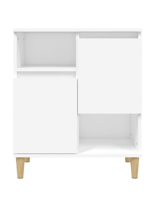Puhvetkapid 2 tk, valge, 60 x 35 x 70 cm, tehispuit