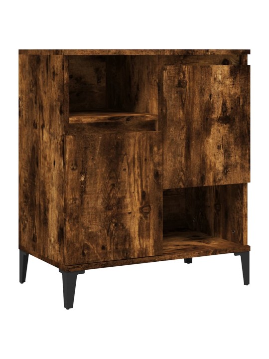Puhvetkapid 2 tk, suitsutatud tamm, 60 x 35 x 70 cm, tehispuit