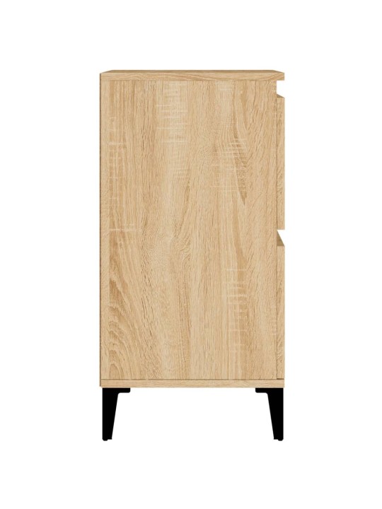Puhvetkapid 2 tk, sonoma tamm, 60 x 35 x 70 cm, tehispuit