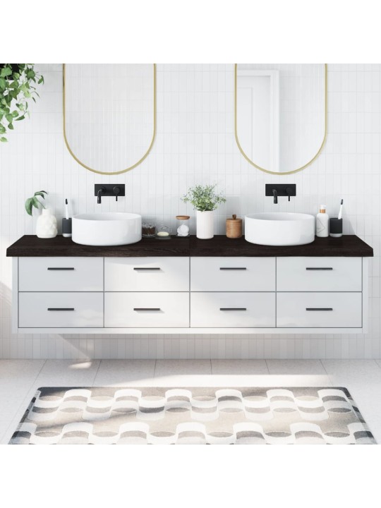 VANNITOA TASAPIND, TUMEPRUUN, 220X50X(2-6)CM TÖÖDELDUD TÄISPUIT