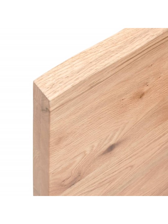 Lauaplaat, helepruun, 60 x 40 x (2-4) cm, töödeldud tammepuit
