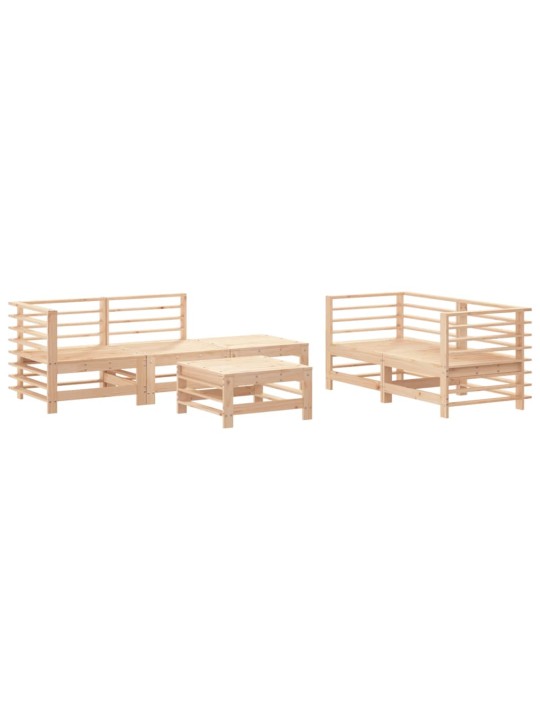 6-osaline aiadiivanikomplekt, täismännipuit