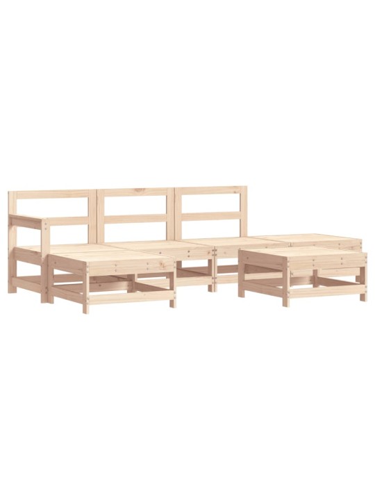 6-osaline aiadiivanikomplekt, täismännipuit