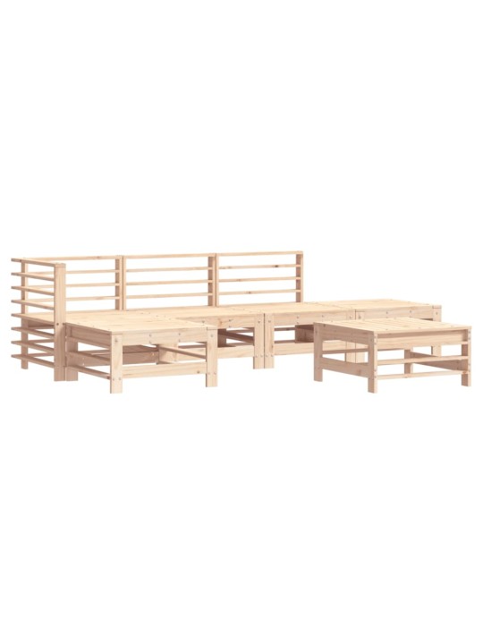 6-osaline aiadiivanikomplekt, täismännipuit