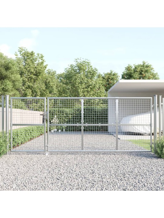 VÕRGUST AIAVÄRAV, HÕBEDANE, 350X175 CM, TSINGITUD TERAS