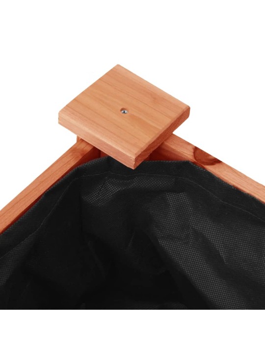 VOODRIGA TAIMELAVA RATASTEGA, PRUUN, 71 X 37 X 80 CM, NULUPUIT