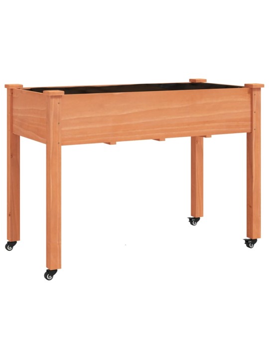 VOODRIGA TAIMELAVA RATASTEGA, PRUUN, 118X59X80 CM, NULUPUIT