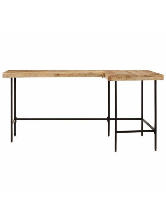 KIRJUTUSLAUD, 165 X 110 X 77 CM, MANGOPUIT JA RAUD