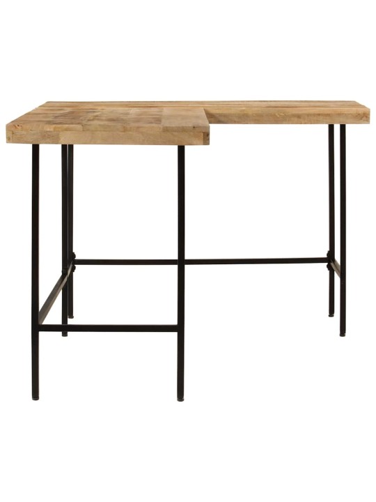 KIRJUTUSLAUD, 165 X 110 X 77 CM, MANGOPUIT JA RAUD