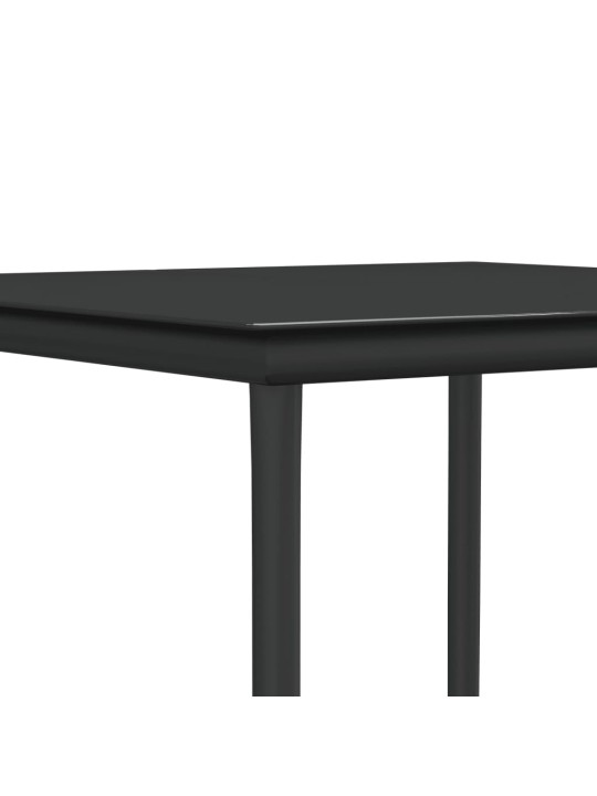 3-osaline aia söögimööbli komplekt istmepatjadega, rotang/teras