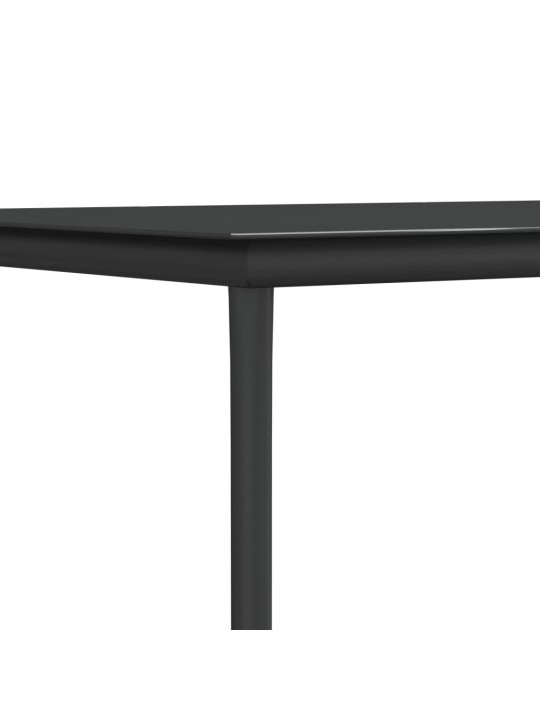 9-osaline aia söögimööbli komplekt istmepatjadega, rotang/teras