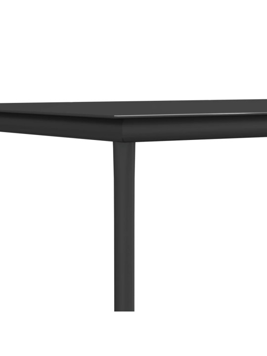 5-osaline aia söögimööbli komplekt istmepatjadega, rotang/teras