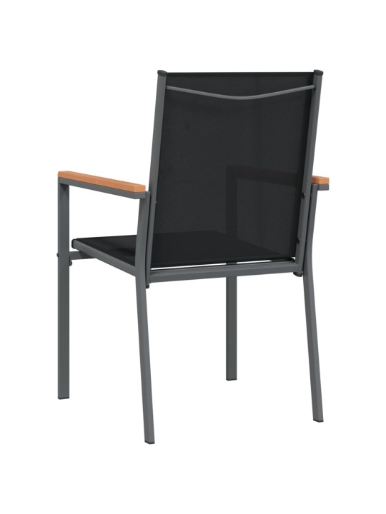 AIATOOLID 6 TK, MUST, 55 X 61,5 X 90 CM, TEKSTILEEN JA TERAS