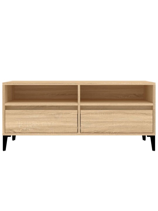 Telerikapp, sonoma tamm, 100x34,5x44,5 cm, tehispuit