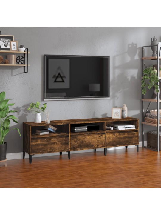 Telerikapp, suitsutatud tamm, 150x30x44,5 cm, tehispuit