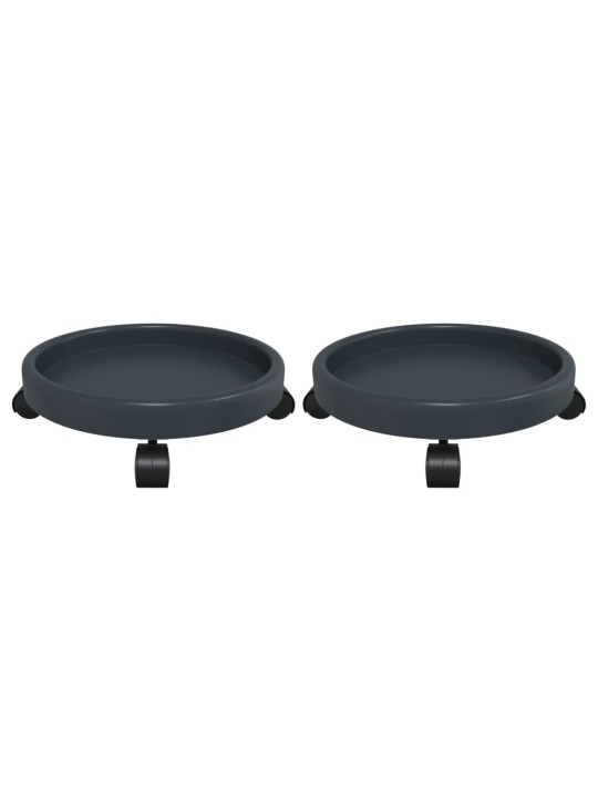 RATASTEL TAIMEKÄRUD 2 TK, HALL, LÄBIMÕÕT 34 CM, 35 KG